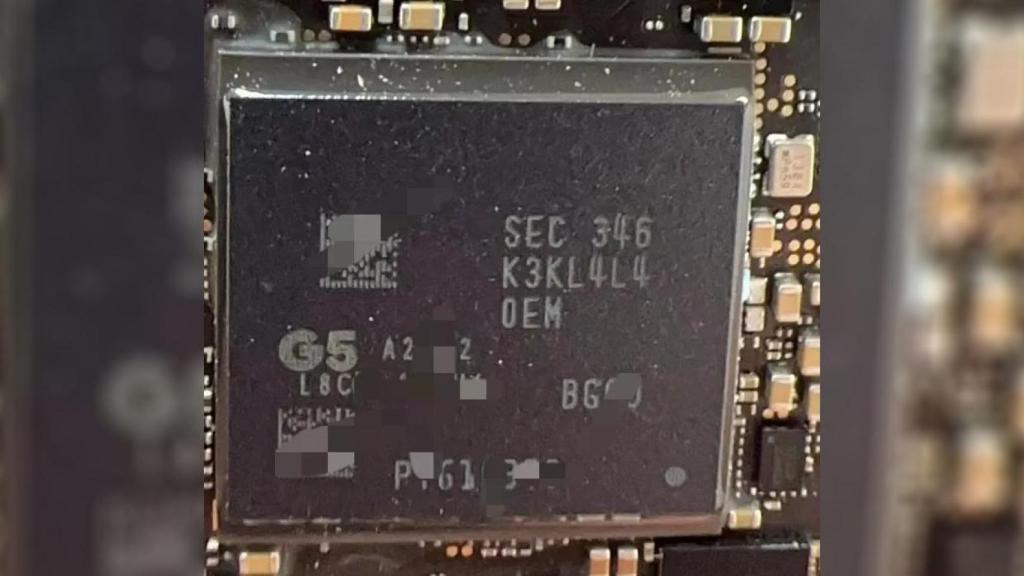 Placa base del Pixel 10 Pro