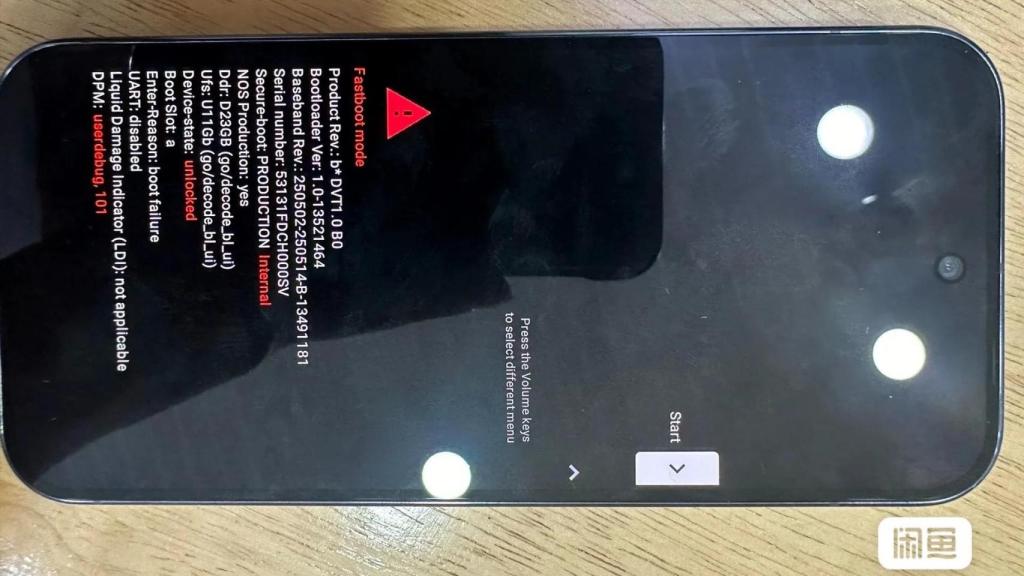 Imagen real del Pixel 10 Pro de Google