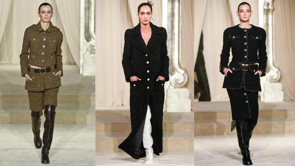 Chanel mira a los clásicos uniformes militares y los incluye entre sus referencias.