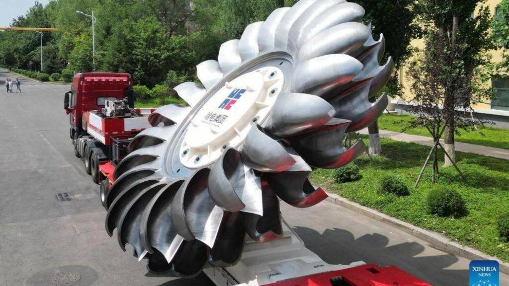 Turbina de impulso para la presa Datang Zala