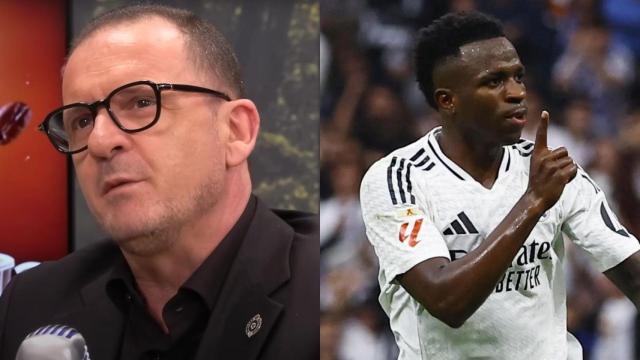 Mijatovic y Vinicius.