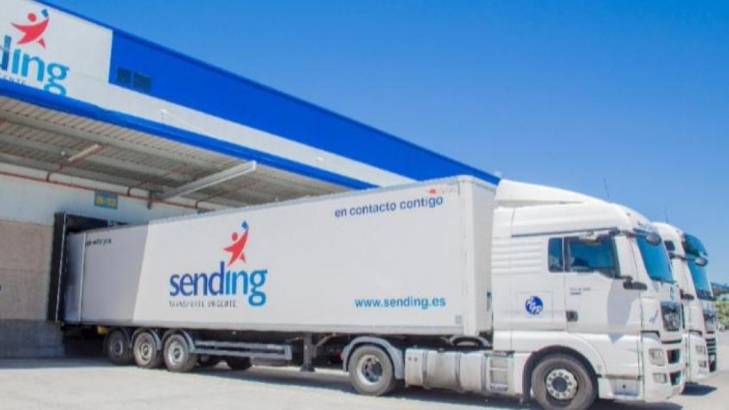 Camiones de Sending.