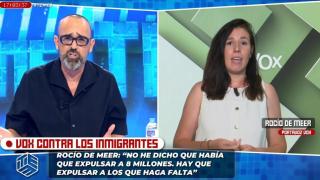 Risto Mejide y Rocío de Meer, en 'Todo es mentira'.