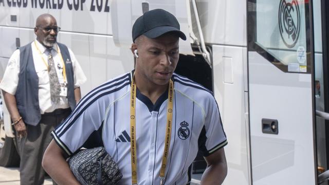 Mbappé, en la concentración del Real Madrid en el Mundial de Clubes