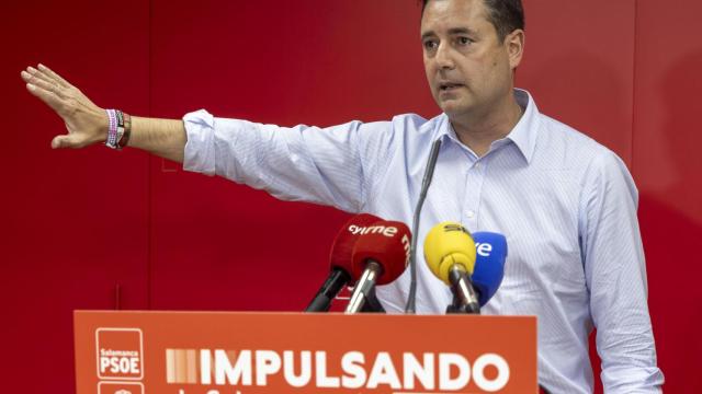 El secretario de Organización del PSOECyL, Daniel de la Rosa, en una imagen de archivo