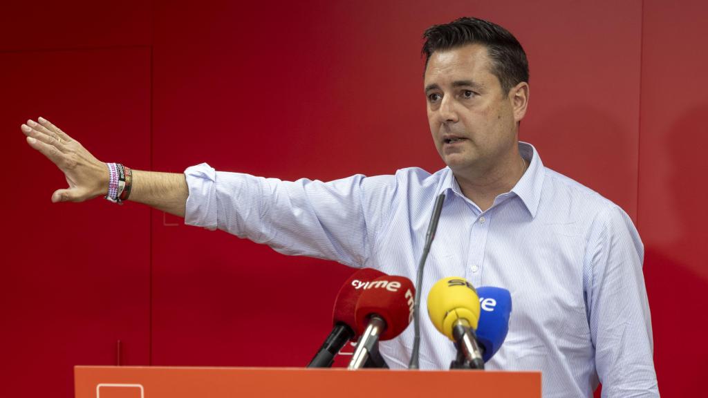 El secretario de Organización del PSOECyL, Daniel de la Rosa, en una imagen de archivo