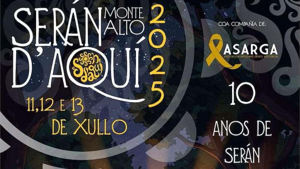 Cartel del Serán D'Aquí de Monte Alto