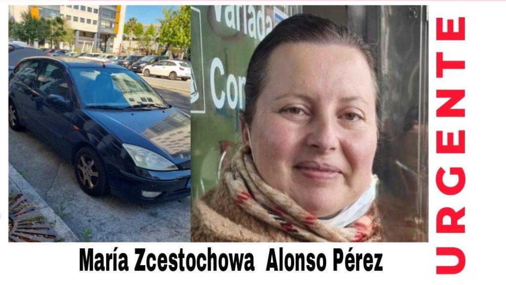Se busca en Vigo a María Zcestochowa, mujer de 46 años