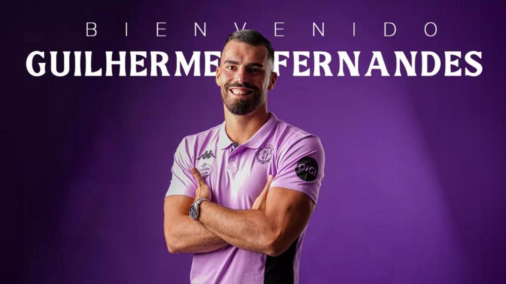 Guilherme Fernandes llega cedido al Real Valladolid procente del Real Betis Deportivo