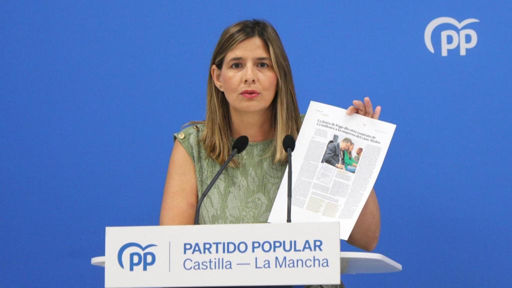 Carolina Agudo es la secretaria general del PP de Castilla-La Mancha.