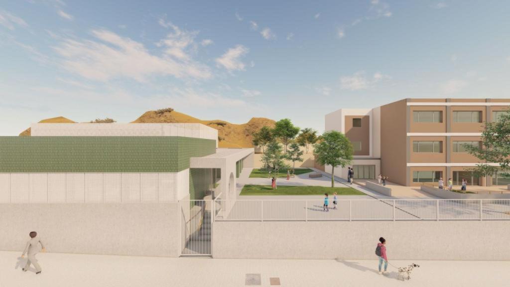 El proyecto del colegio Juan Bautista Llorca en Alicante.