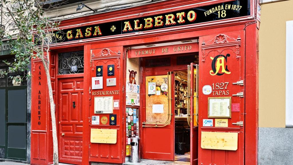 Un bar tradicional de la capital.