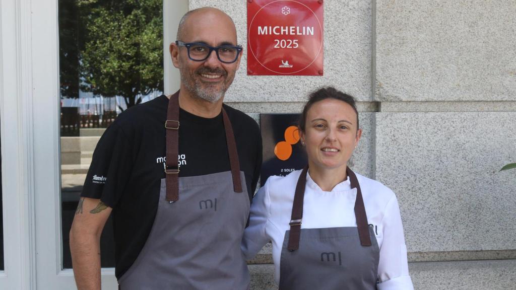 Rafa Centeno e Inés Abril, chefs de Maruja Limón