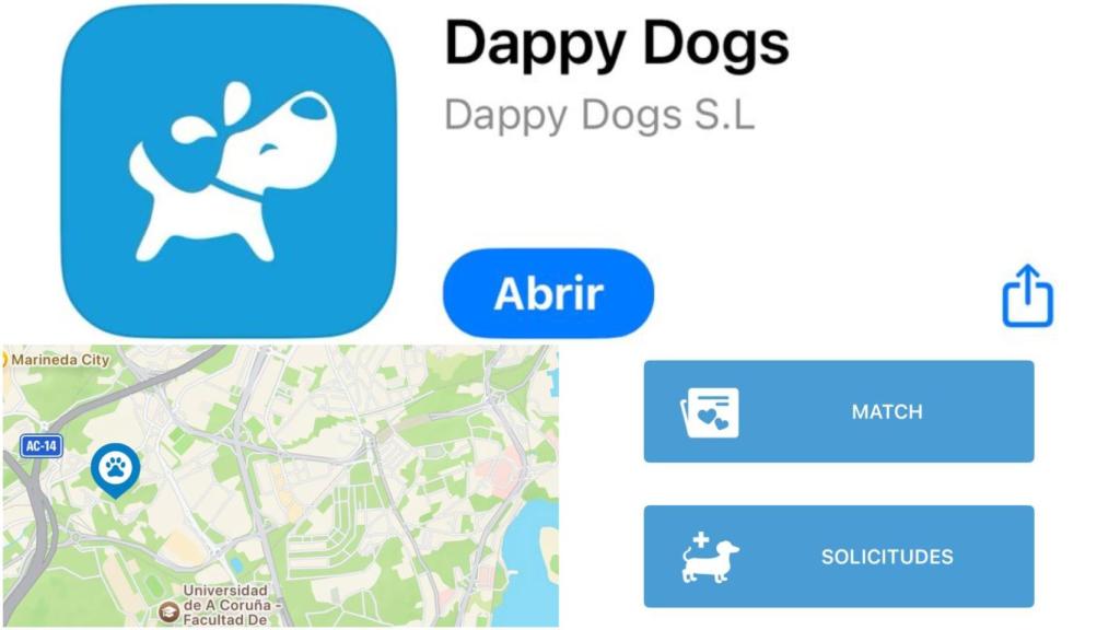 Dappy Dogs, aplicación para mascotas