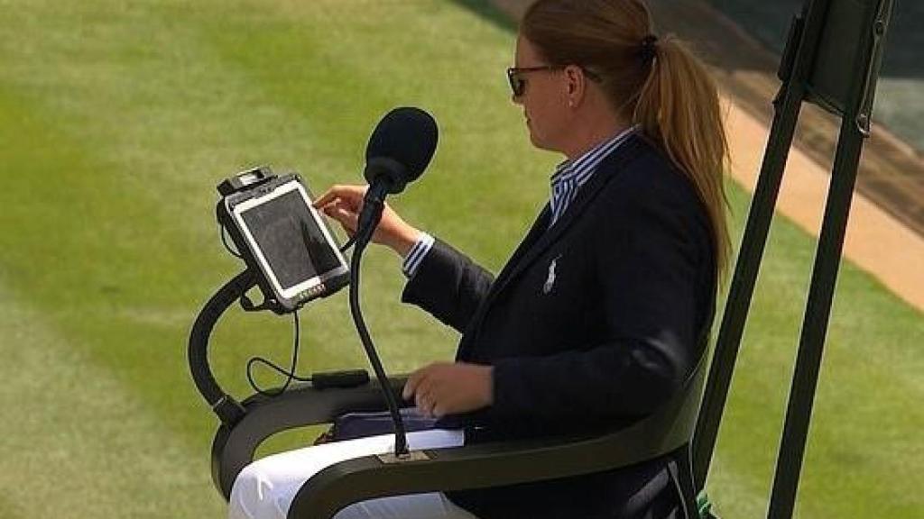 Louise Azemar-Engzell, jueza de silla de Wimbledon