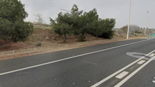 La altura de la N-332 en la que se ha producido el siniestro.