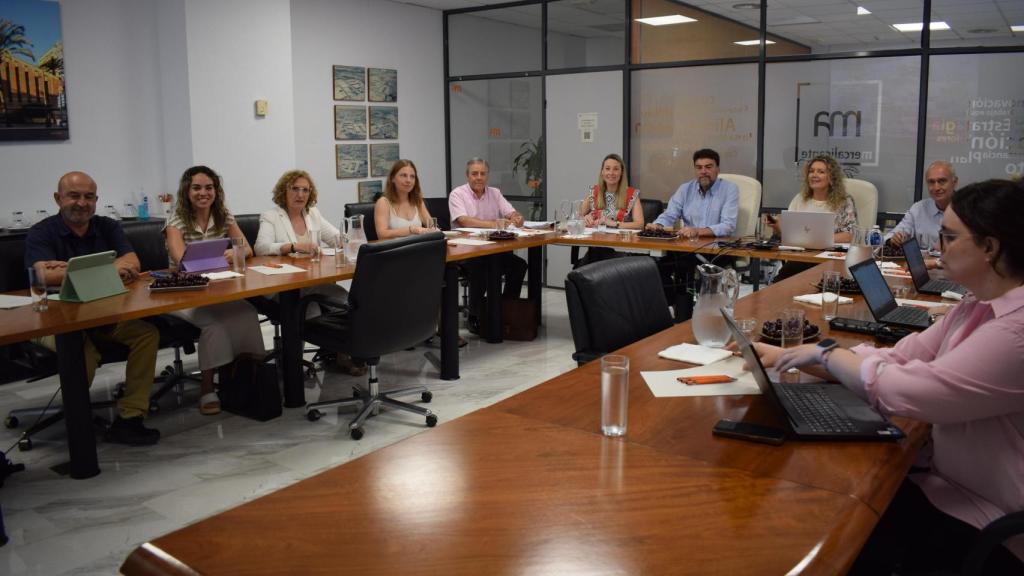 El El consejo de administración de Mercalicante.