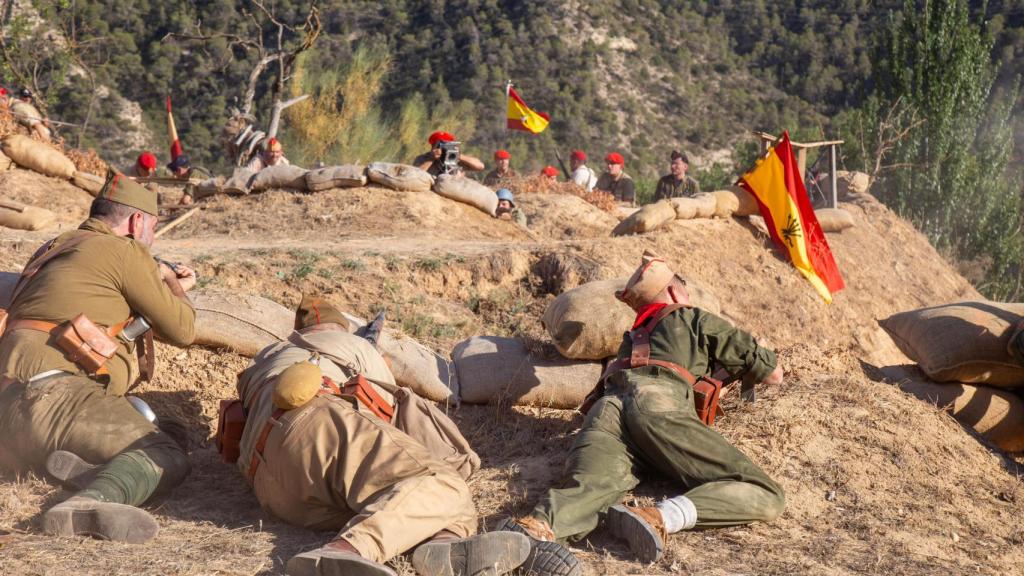 Recreación de la Batalla del Ebro de Fayón de 2024