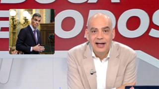 Pedro Sánchez y Nacho Abad.