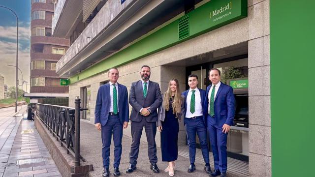 La nueva sucursal que Eurocaja Rural ha abierto en la avenida Alberto Alcocer de Madrid.