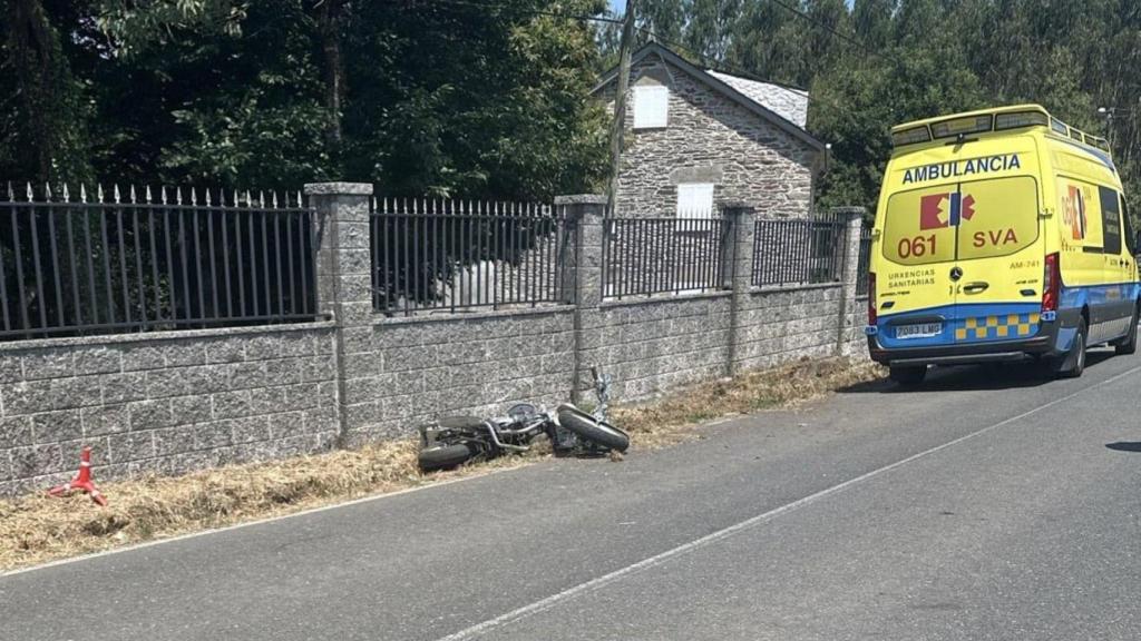 Imagen del accidente.