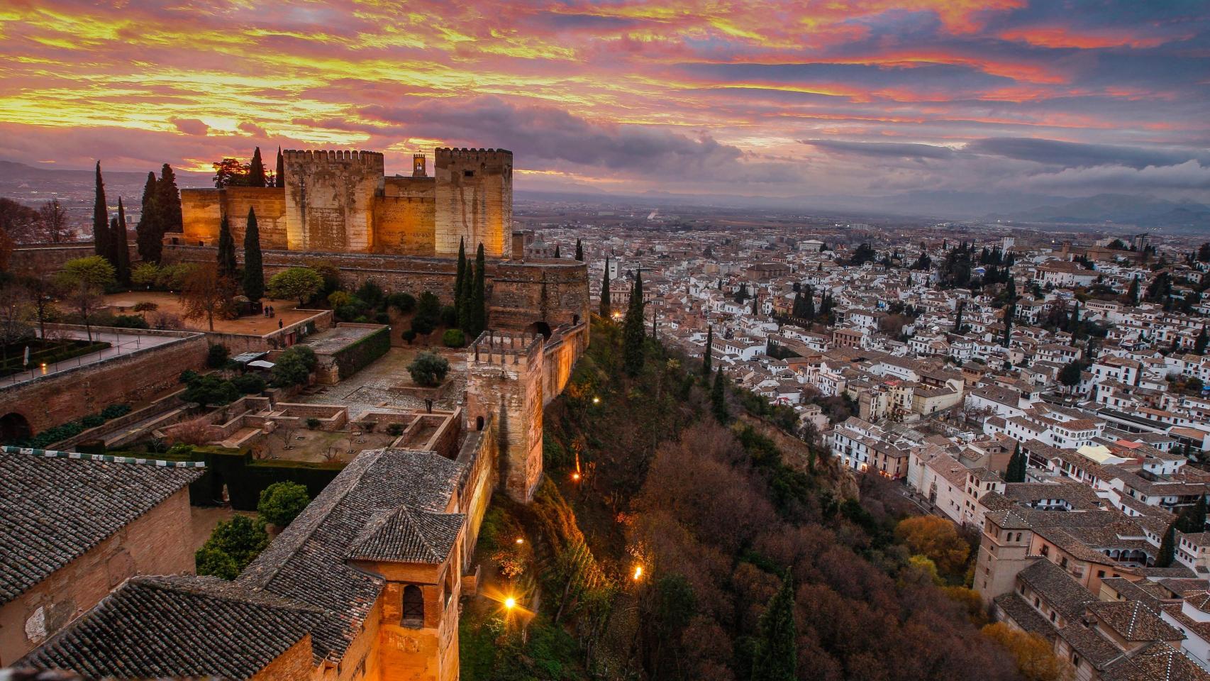 Imagen de archivo de la Alhambra.