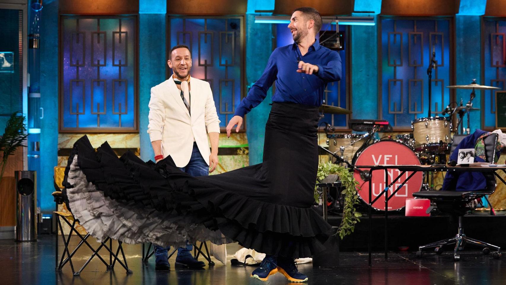 Manuel Liñán y David Broncano en 'La Revuelta'.