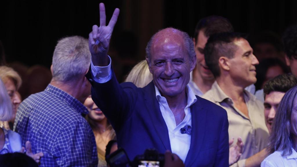 Francisco Camps, durante el acto de este miércoles. Manuel Bruque / EFE