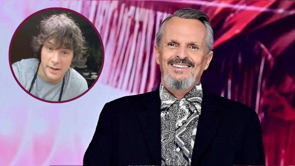 Miguel Bosé y Jordi Cruz en un montaje de Cocinillas