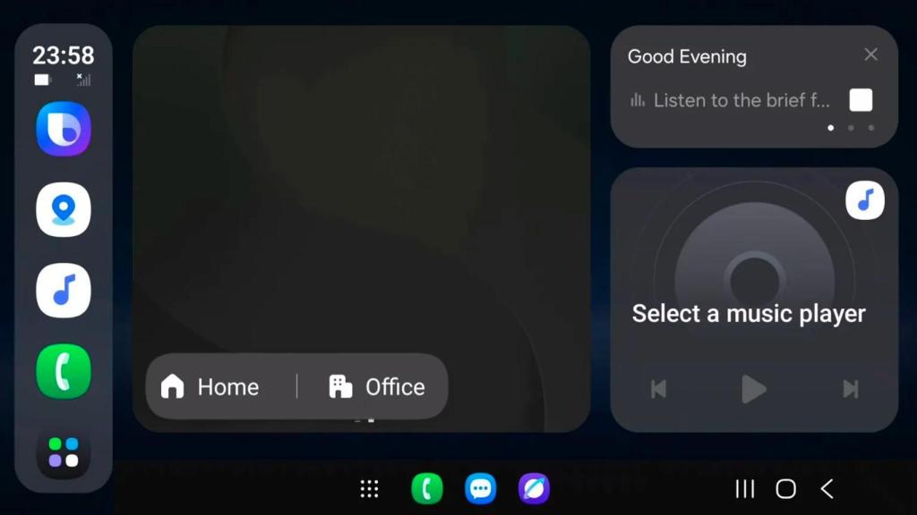 La interfaz de Auto DeX de Samsung