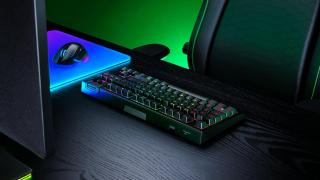 El teclado Razer BlackWidow V4 Tenkeyless HyperSpeed.