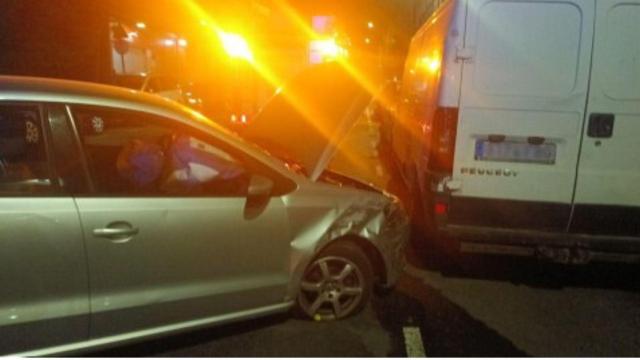 Accidente de tráfico en Ribeira.