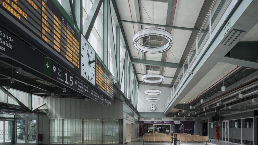 Estación intermodal de Santiago de Compostela.