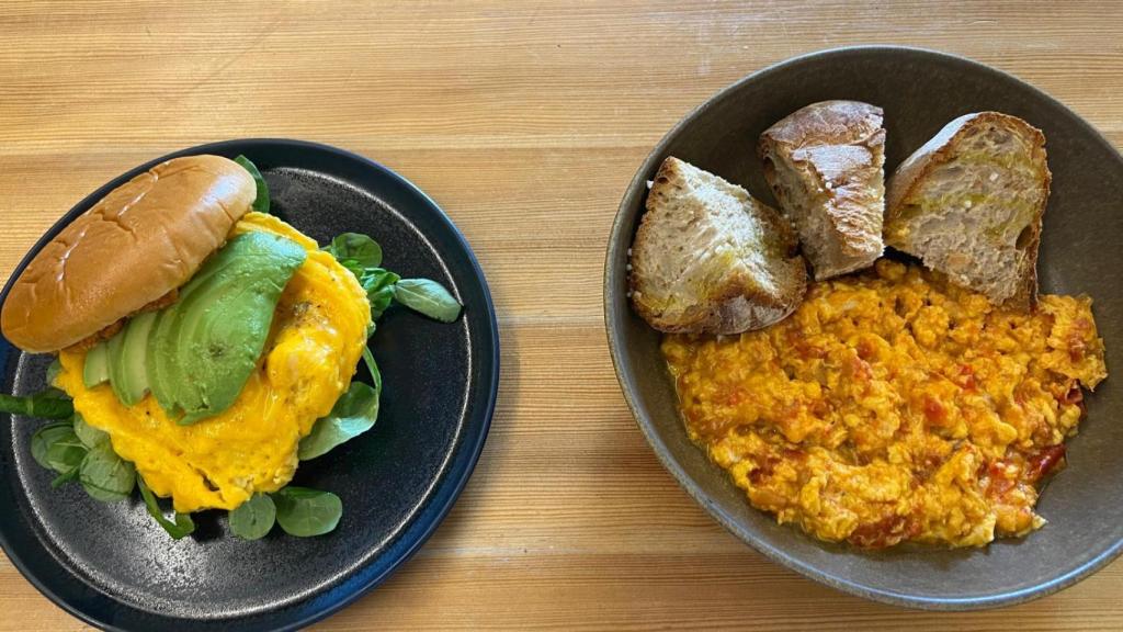 Algunas de las opciones de brunch de Ratiños.