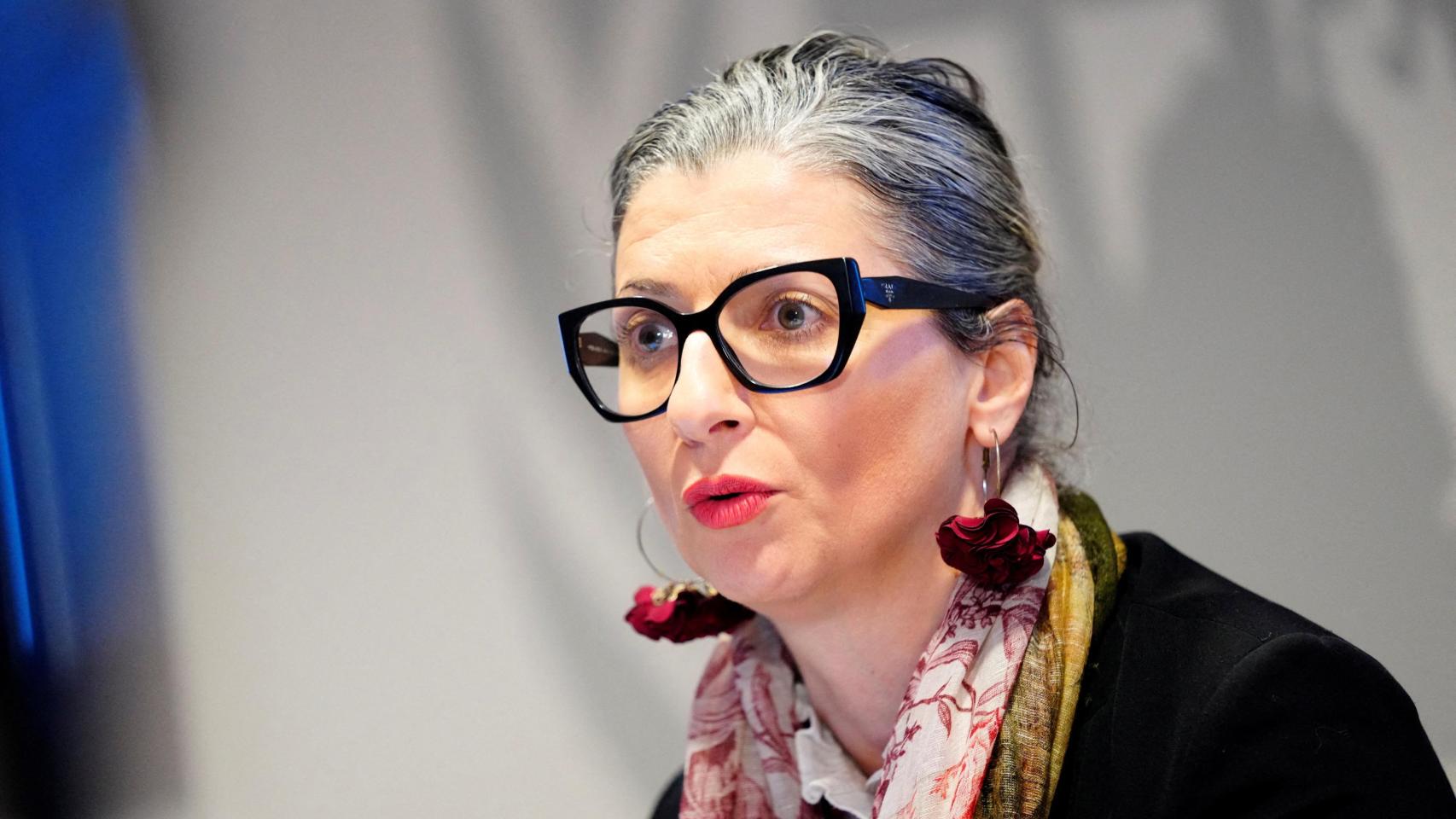 La italiana Francesca Albanese, la relatora especial de la ONU sobre los derechos humanos en los Territorios Palestinos.