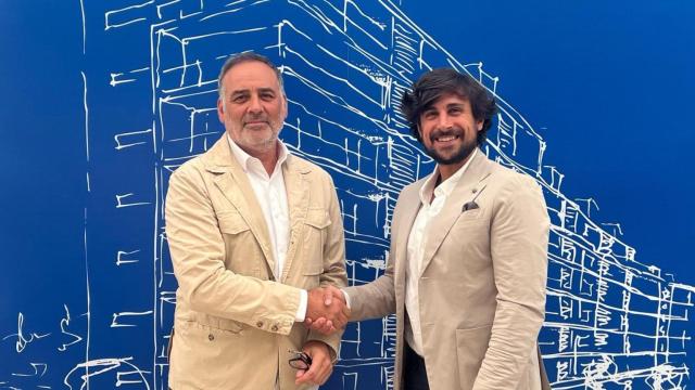 Juan José Cercadillo, CEO de Hercesa, y Cristian G. Pastrana, fundador y CEO de eVoost AI.