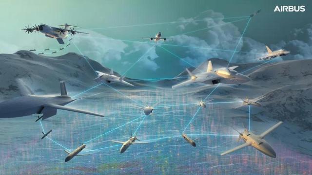 Arquitectura de la nube de combate del FCAS y A400M, entre otros