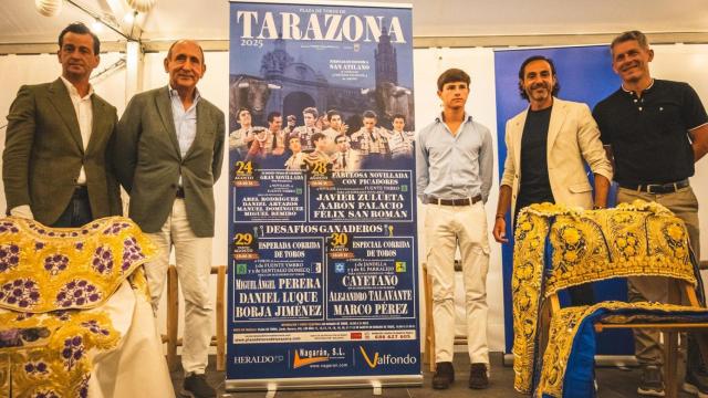Cartel de la feria taurina en honor a San Atilano