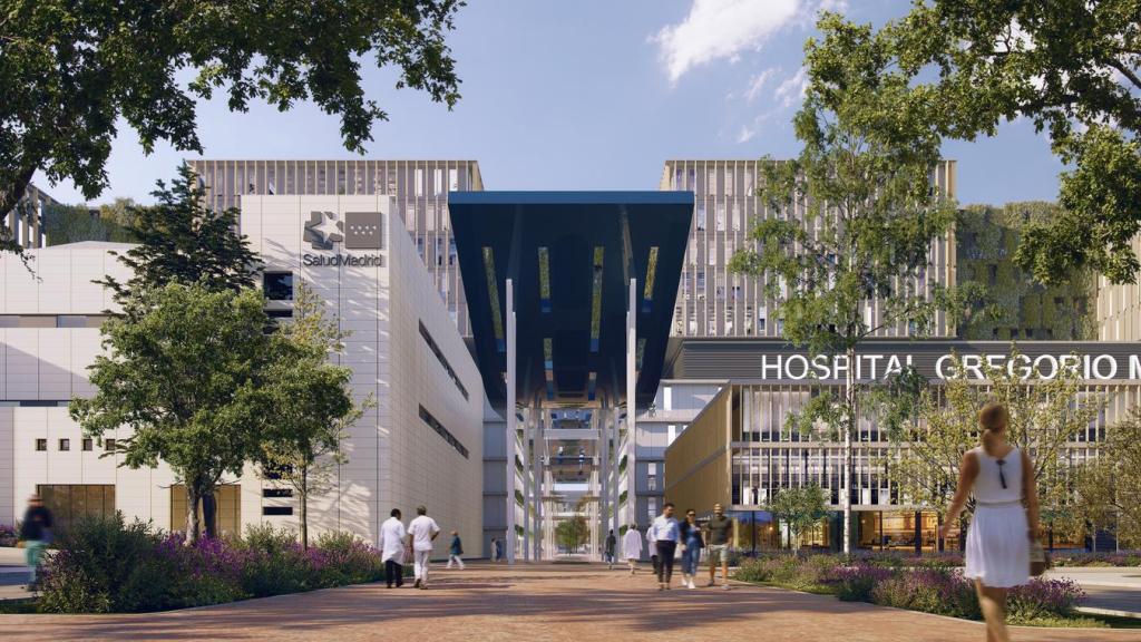 Así será la reforma del Hospital Universitario Gregorio Marañón.