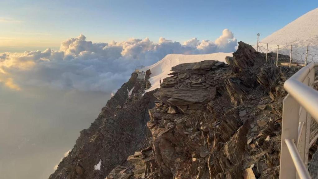 Una de las impresionantes vistas que han tenido en este desafío