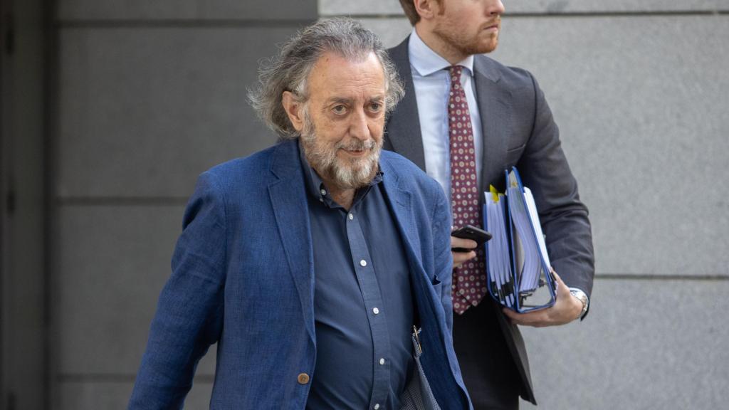 Fernando Peña, este jueves, en la Audiencia Nacional.