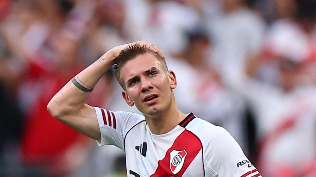 Franco Mastantuono, con River Plate