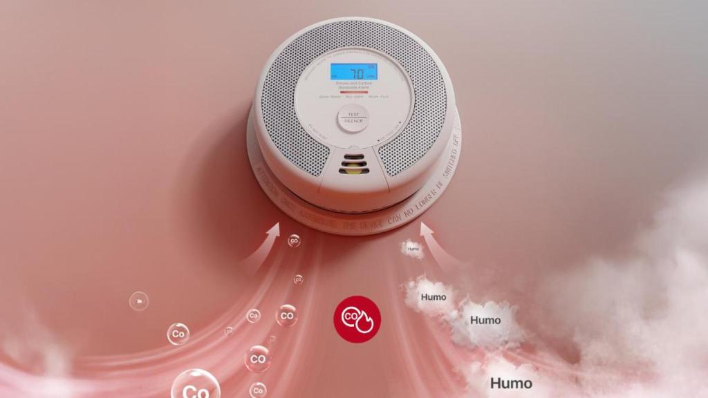 Protege tu hogar de la forma más inteligente con este sensor de humo y CO que se instala en segundos