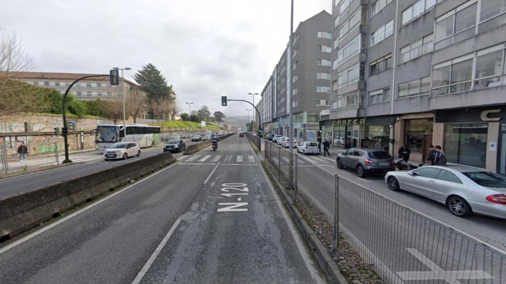 Imagen de las verjas y vallas de la Avenida de Madrid.