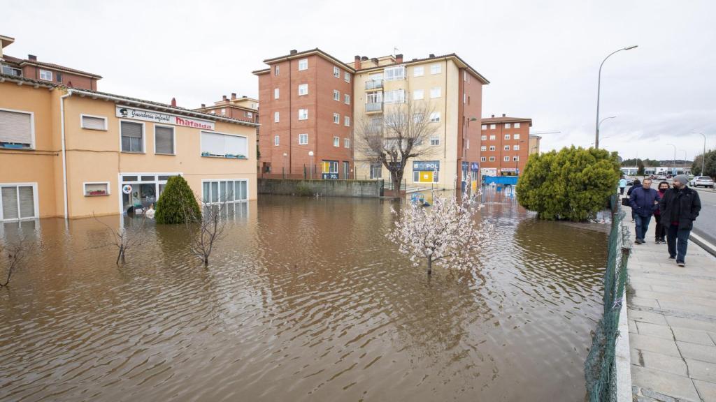 Inundaciones en Ávila el pasado mes de marzo