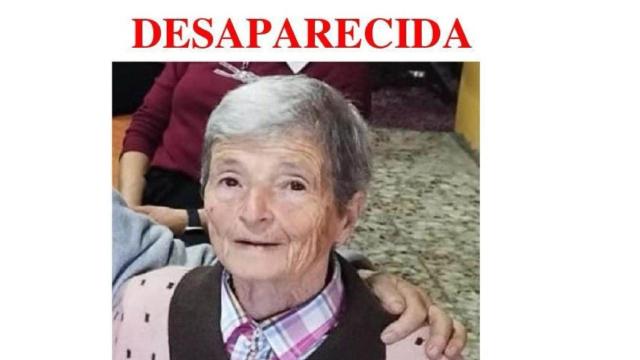 Isaura, la mujer de 85 años desaparecida en Lugo desde el pasado martes.