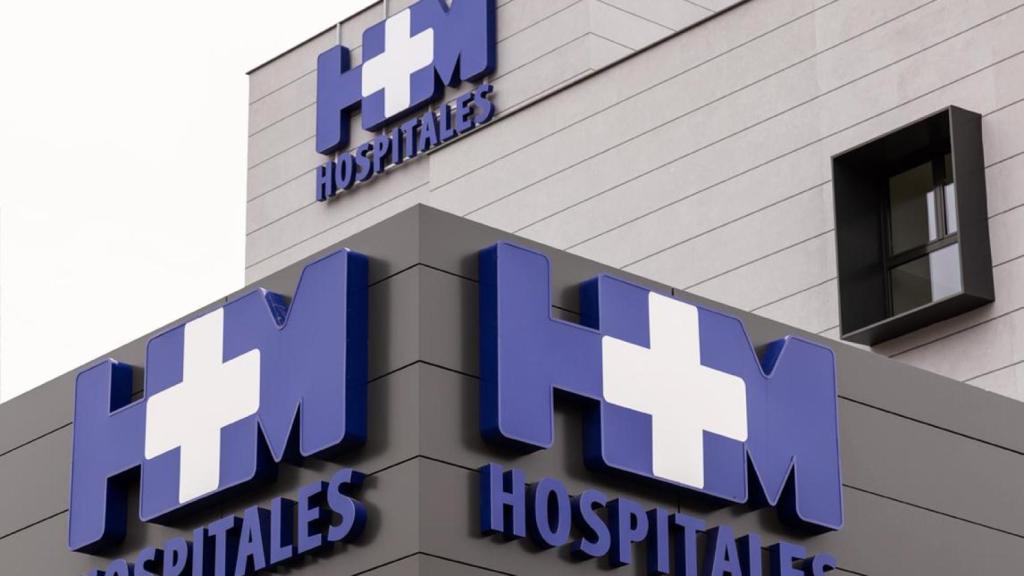 Logotipo de HM Hospitales.