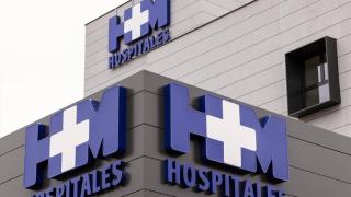 Logotipo de HM Hospitales.