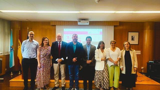 Instante de la presentación.