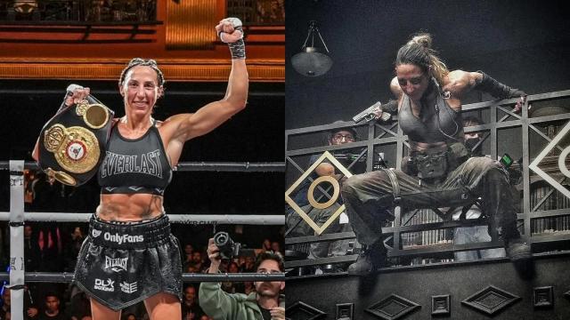 Jennifer Miranda, en sus dos facetas de boxeadora y actriz en 'La Casa de Papel'